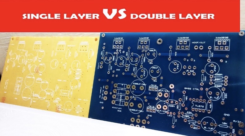 Double Layer PCB VS Single Layer PCB