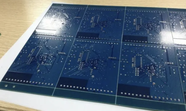 blue solder mask pcb